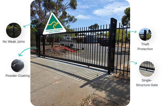 H&B in-house fencing and gate system